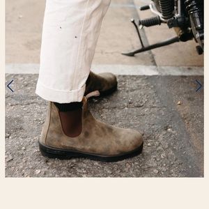 Blundstone rustic brown boots
